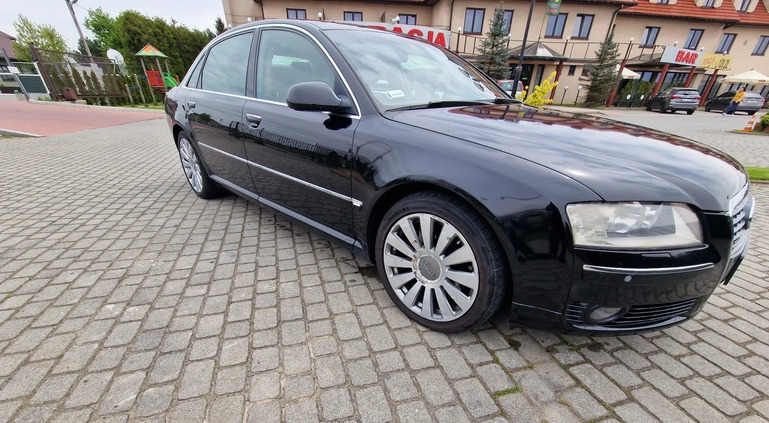 Audi A8 cena 35000 przebieg: 240000, rok produkcji 2006 z Kosów Lacki małe 79